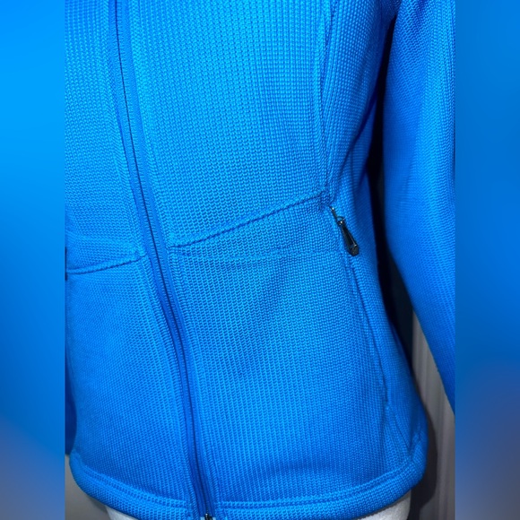 Spyder Blue Core Fleece Full Zip Jacket Warm Athletic Ski Layer - Picture 5 of 16